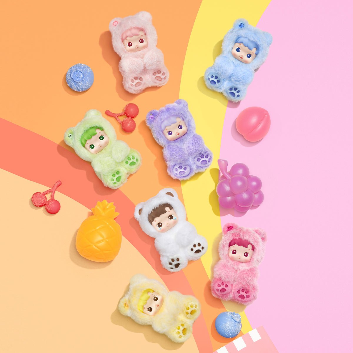 Pop Mart HACIPUPU - Gummy Bear Series Vinyl Plush Pendant Blind Box - HYP3