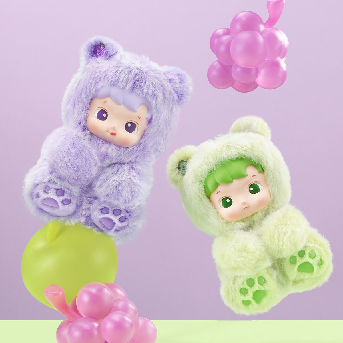 Pop Mart HACIPUPU - Gummy Bear Series Vinyl Plush Pendant Blind Box - HYP3