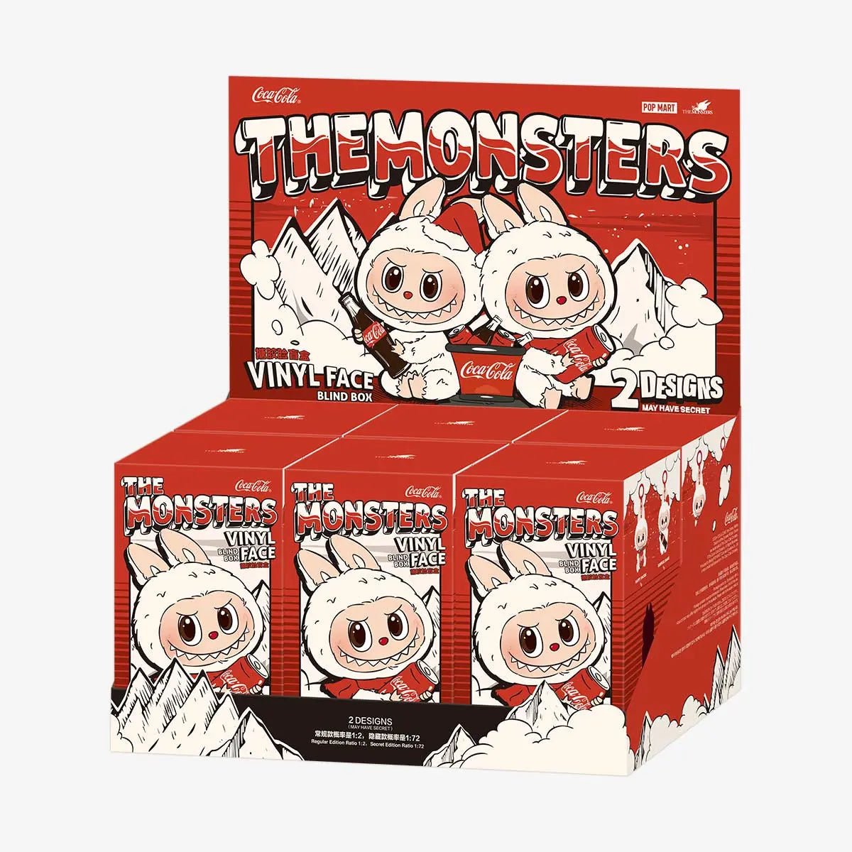 Labubu The Monsters Coca-Cola Series volledige set figuren van Pop Mart (blind box)