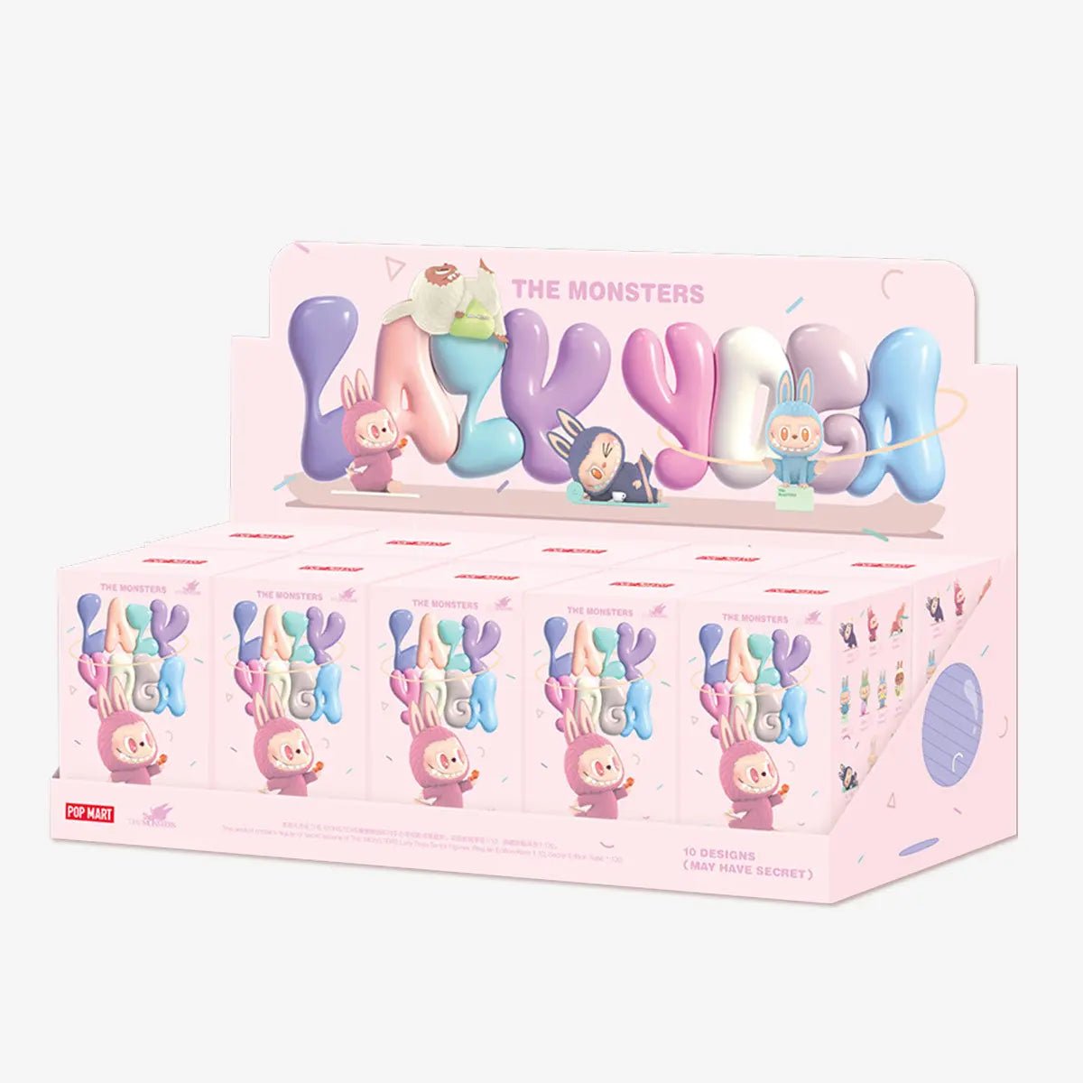Pop Mart Labubu The Monsters - Lazy Yoga Series Figures Sealed Case Blind Box - HYP3