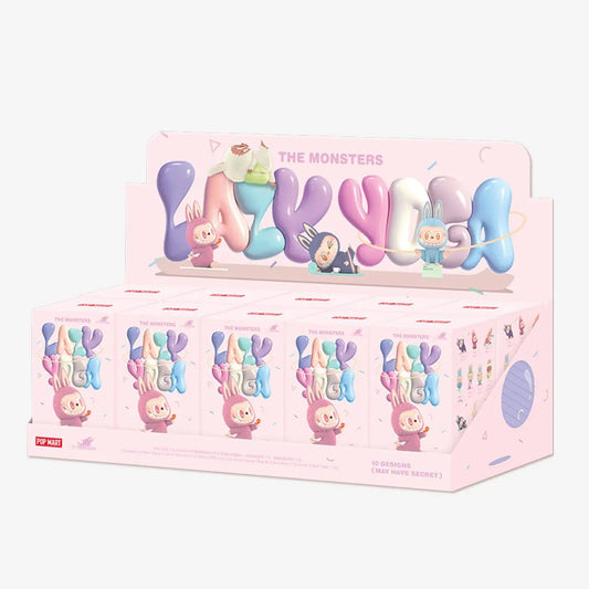 Pop Mart Labubu The Monsters - Lazy Yoga Series Figures Sealed Case Blind Box - HYP3
