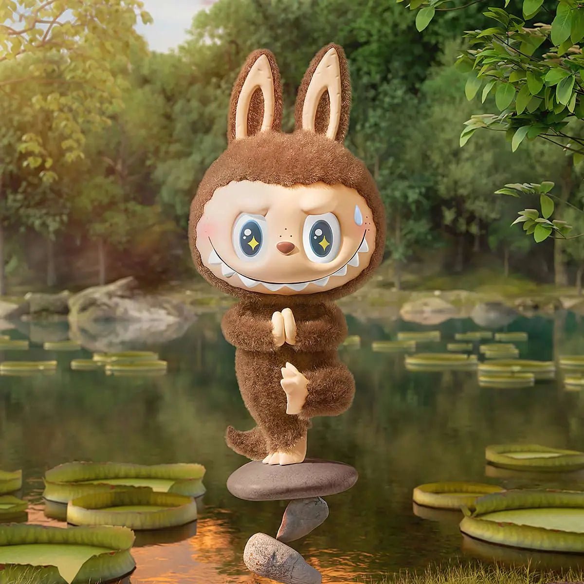 Pop Mart Labubu The Monsters - Lazy Yoga Series Figures Sealed Case Blind Box - HYP3