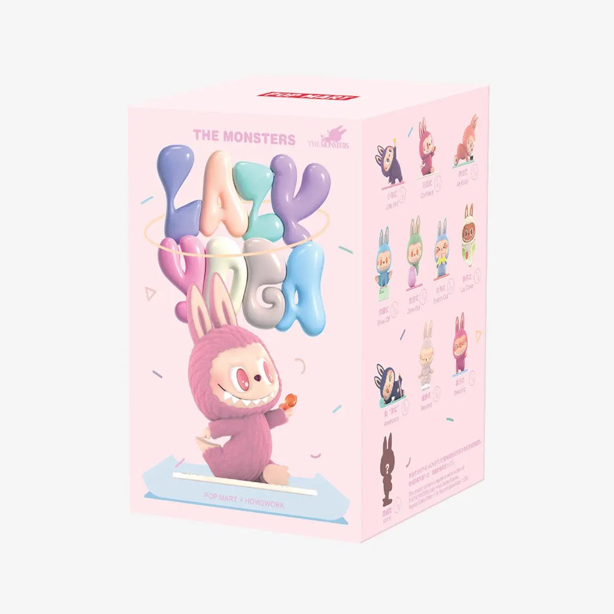 Pop Mart Labubu The Monsters - Lazy Yoga Series Figures Sealed Case Blind Box - HYP3