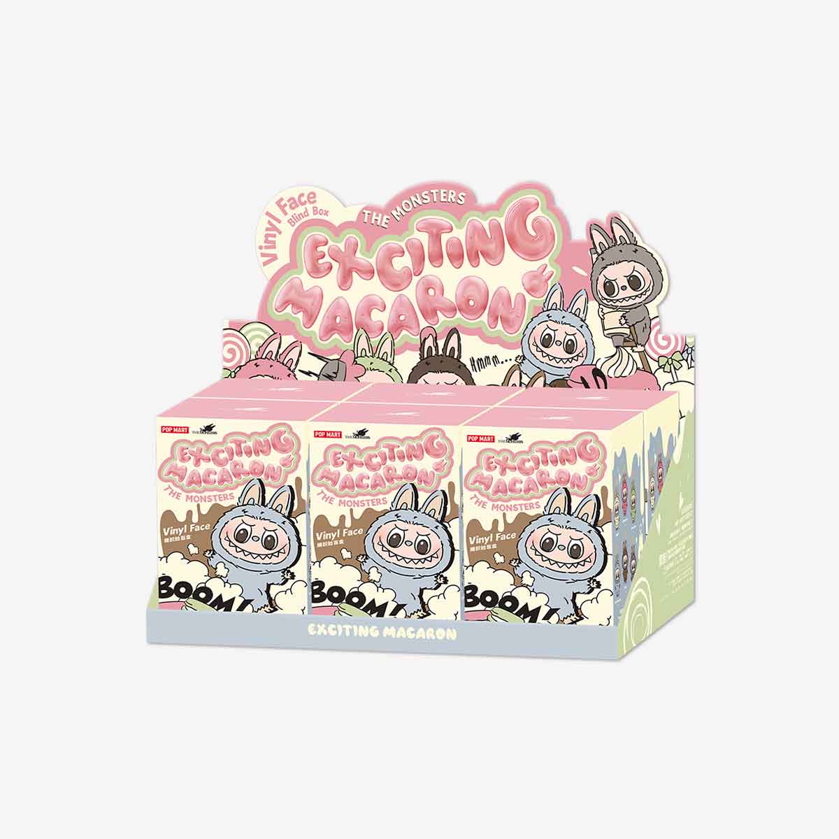 Pop Mart Labubu The Monsters – Exciting Macaron Vinyl Face Blind Box - HYP3
