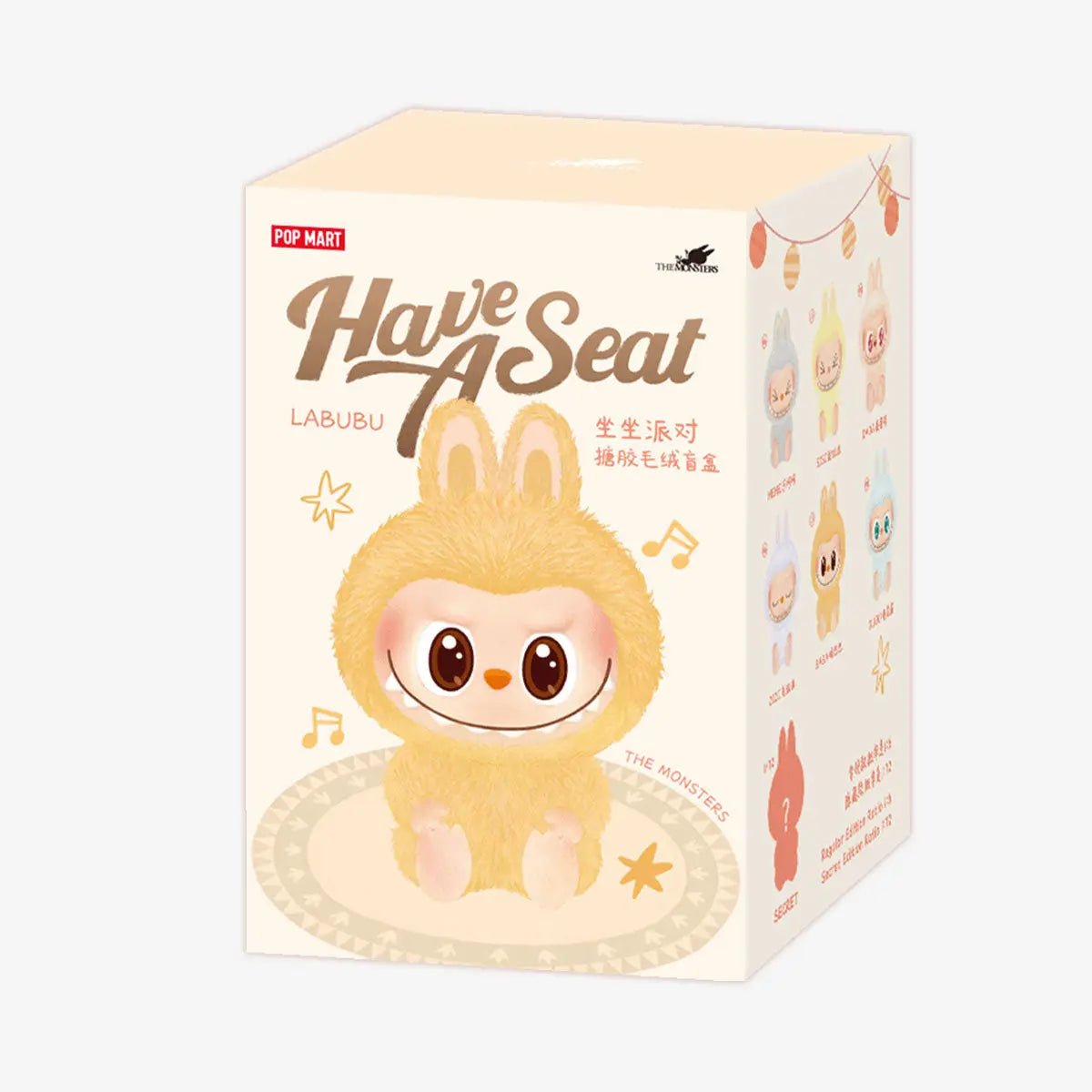 Pop Mart Labubu The Monsters – Have a Seat Vinyl Plush Blind Box - HYP3