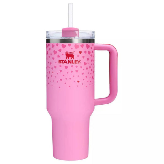 Stanley x Target Exclusive Valentines Day Flowstate Quencher 40oz Tumbler Sweet Hearts - HYP3