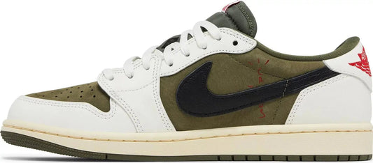 Travis Scott x Air Jordan 1 Retro Low OG SP 'Medium Olive' - HYP3