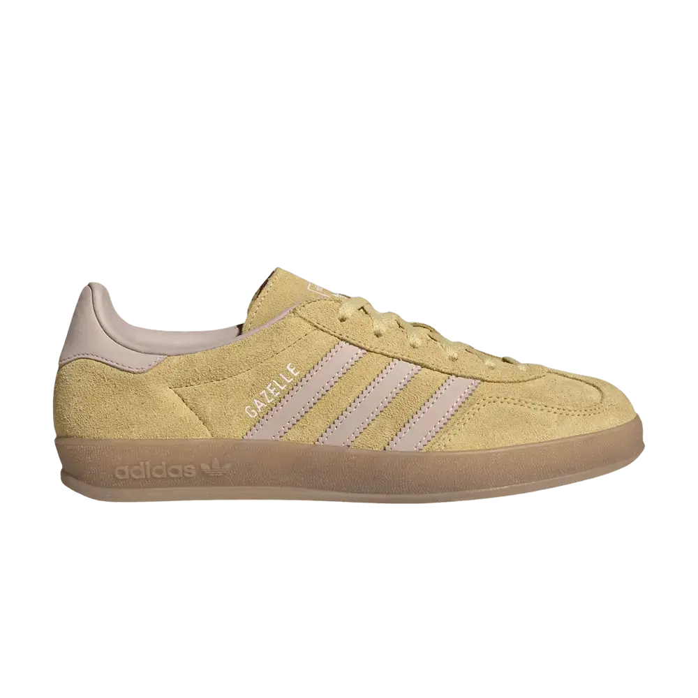 adidas Gazelle Indoor Almost Yellow Wonder Quartz (Women's) sneaker 1 - stylecode IH9220