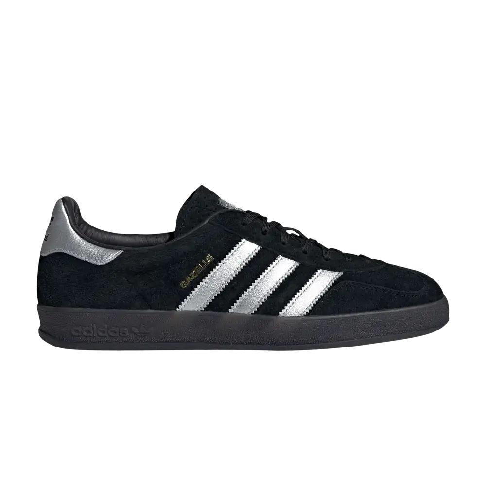 adidas Gazelle Indoor Core Black Matte Silver sneaker 1 - stylecode ID0988