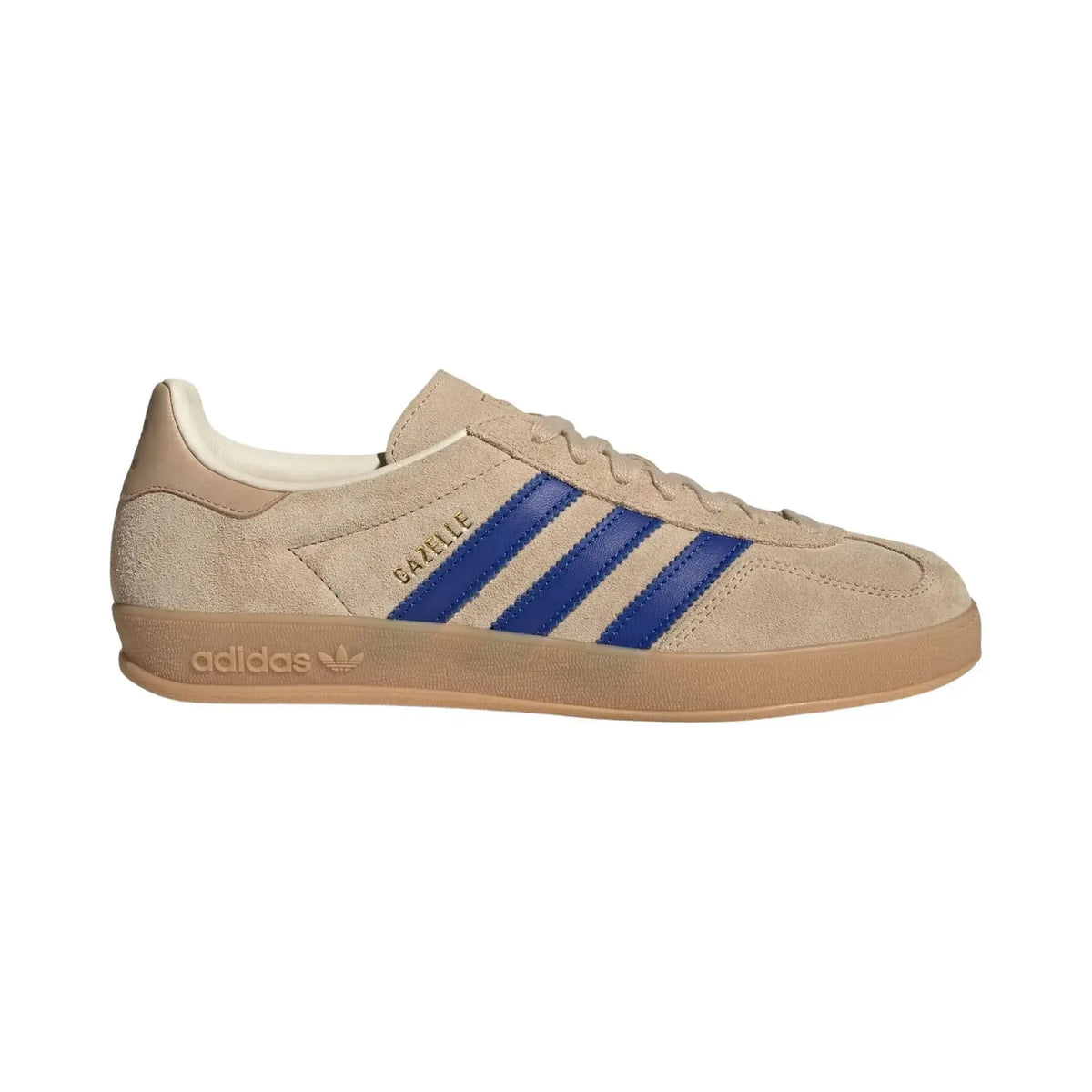 adidas Gazelle Indoor Magic Beige Royal Blue sneaker 1 - stylecode IH9660
