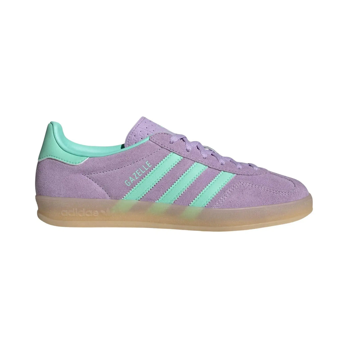 adidas Gazelle Indoor Powder Plum Easy Green (Women's) sneaker 1 - stylecode IH6801