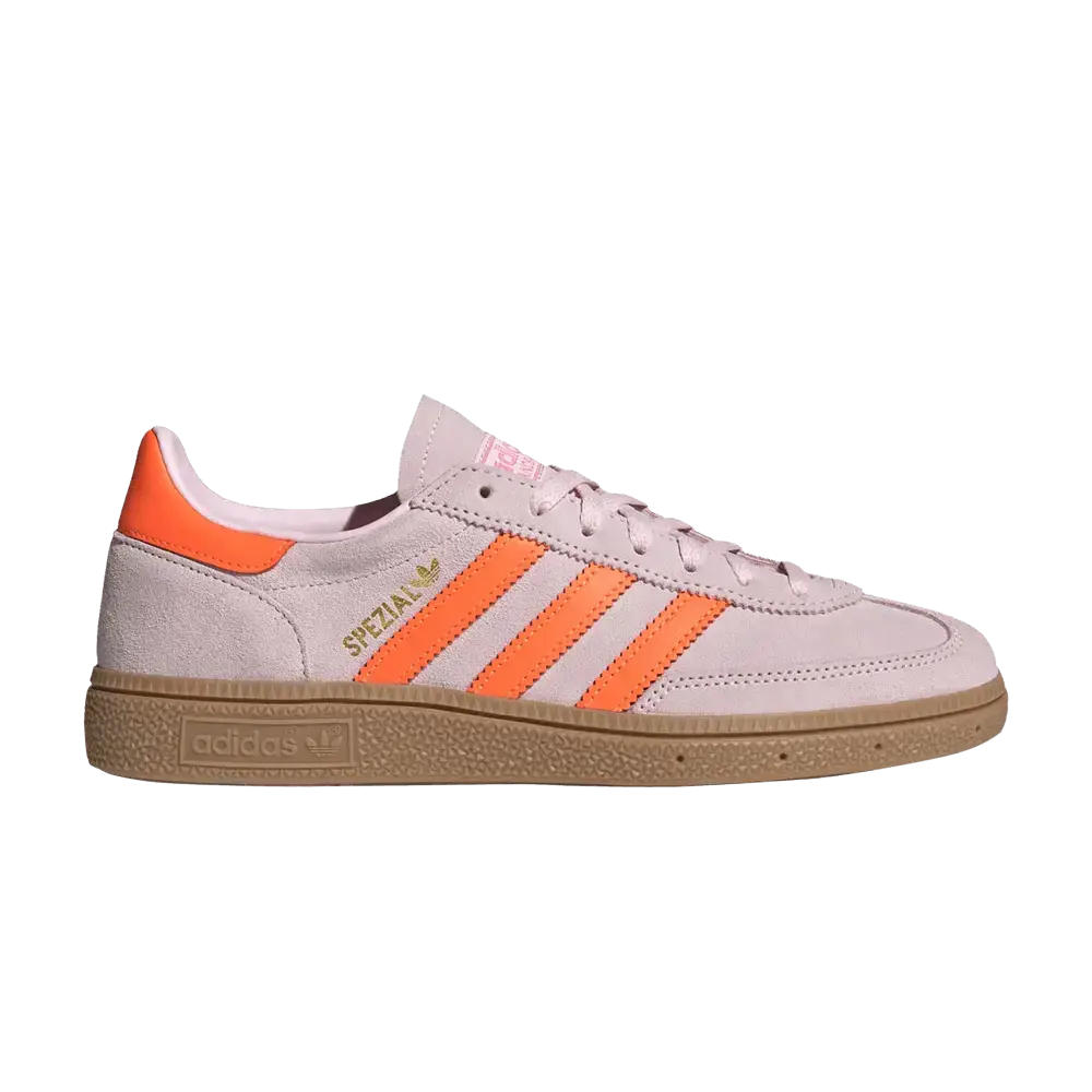 adidas Handball Spezial Clear Pink Solar Orange (Women's) sneaker 1 - stylecode JS0250