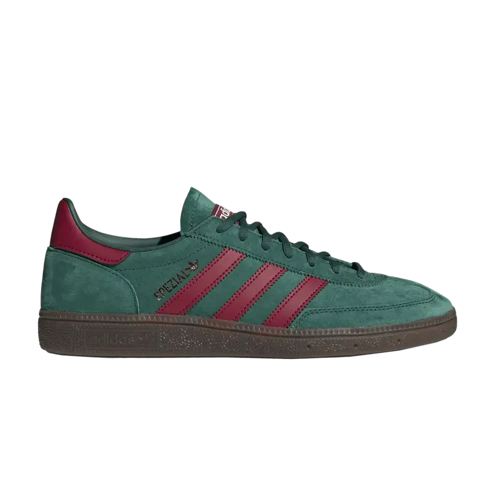 adidas Handball Spezial Collegiate Green Burgundy sneaker 1 - stylecode GX6989