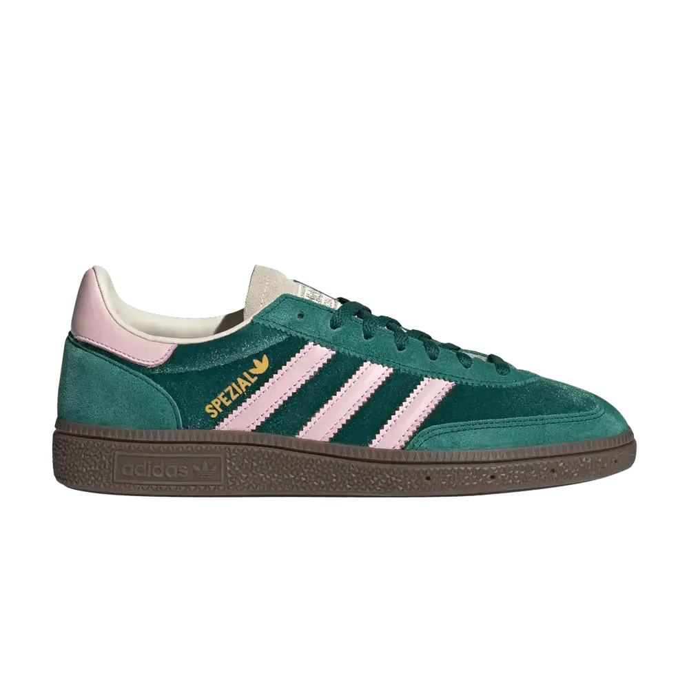 adidas Handball Spezial Green Pink Velvet (Women's) sneaker 1 - stylecode JI2648