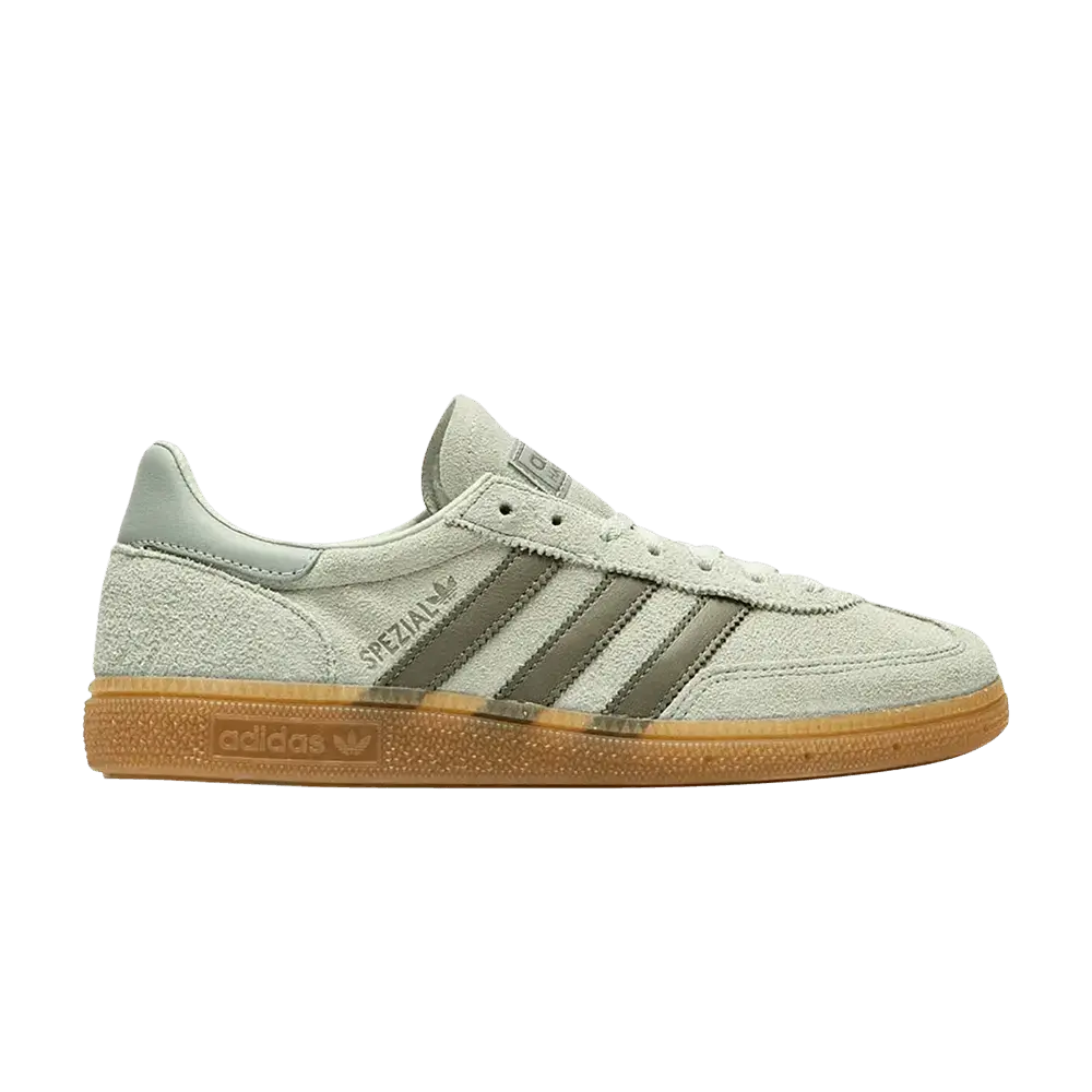 adidas Handball Spezial Linen Green Silver (Women's) sneaker 1 - stylecode JR3628