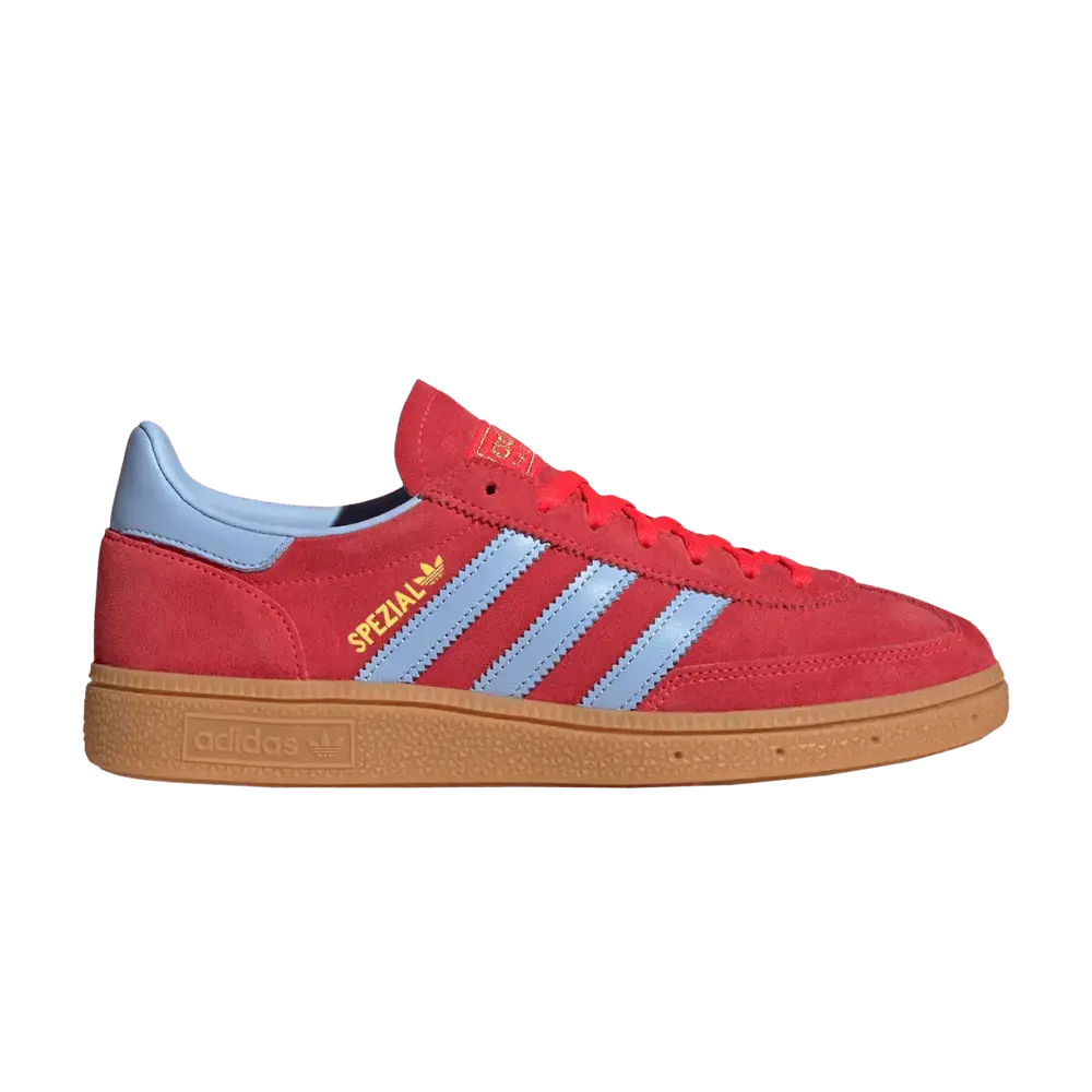 adidas Handball Spezial Lucid Red Glow Blue Gum (Women's) sneaker 1 - stylecode JR3607