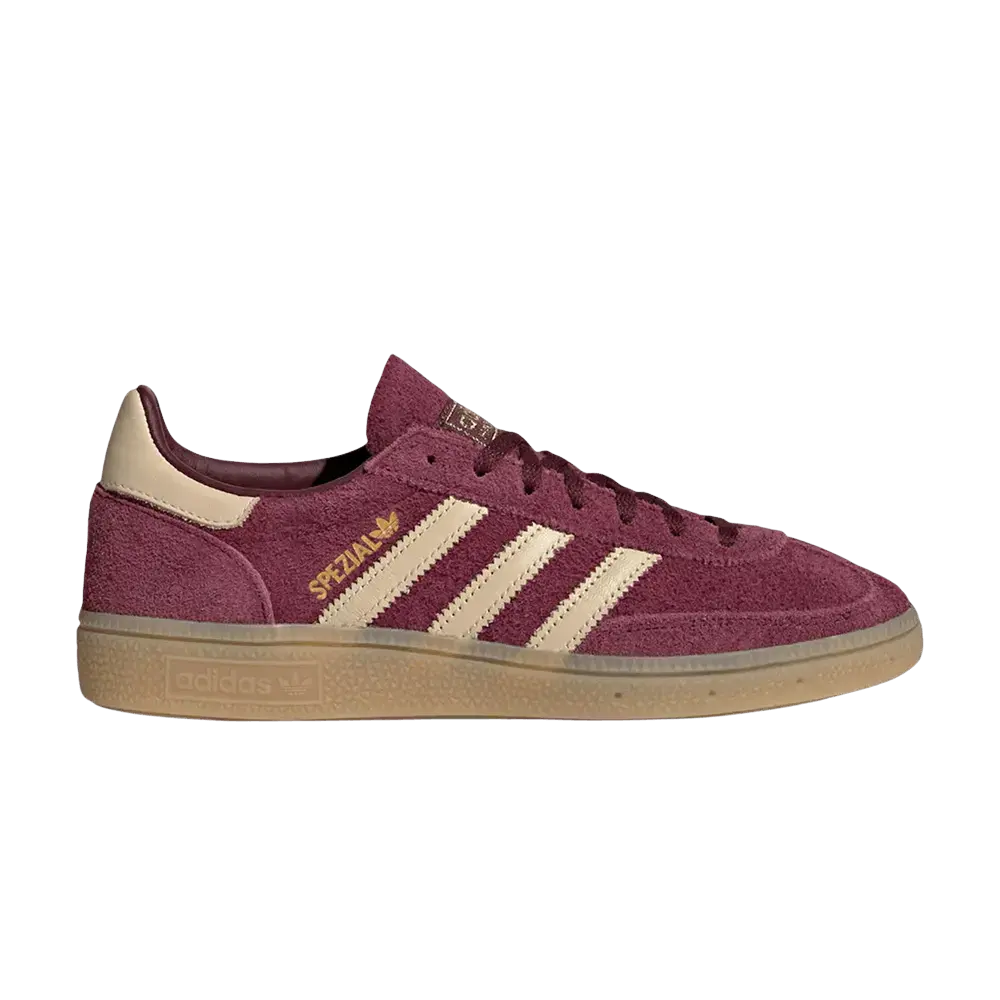 adidas Handball Spezial Maroon Warm Vanilla (Women's) sneaker 1 - stylecode KK0929