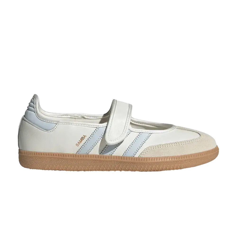 adidas Samba Jane White Blue Gum (Women's) sneaker 1 - stylecode JR7339