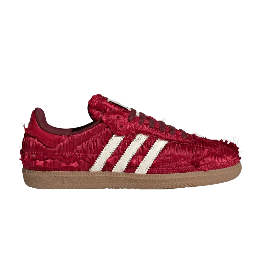 adidas Samba OG Caroline Hu Satin Power Red sneaker 1 - stylecode JP9281