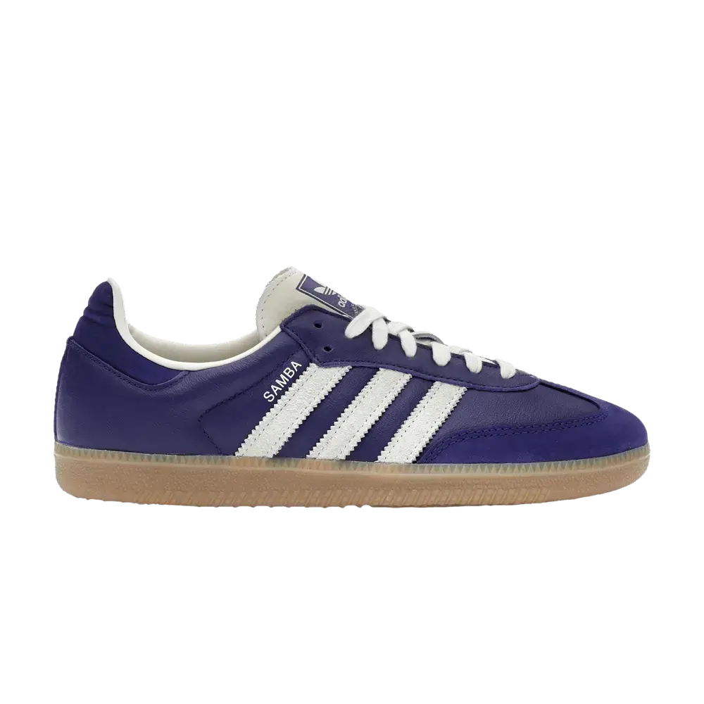 adidas Samba OG Collegiate Purple Cream (Women's) sneaker 1 - stylecode JI2736
