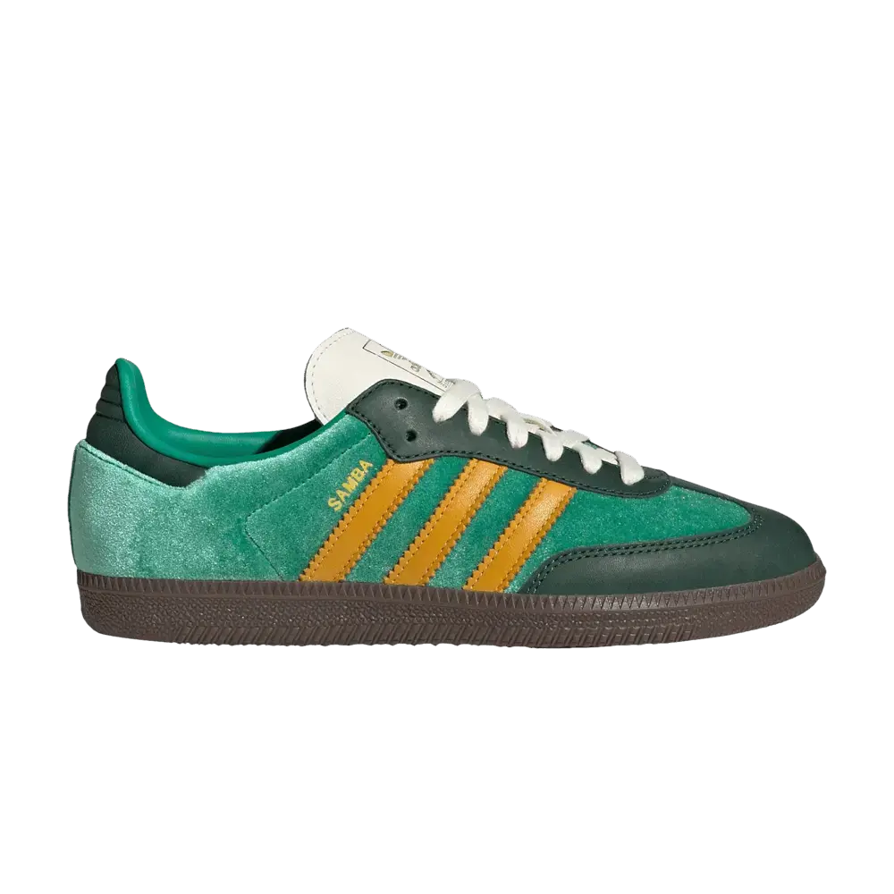 adidas Samba OG Court Green Preloved Yellow (Women's) sneaker 1 - stylecode JI2681