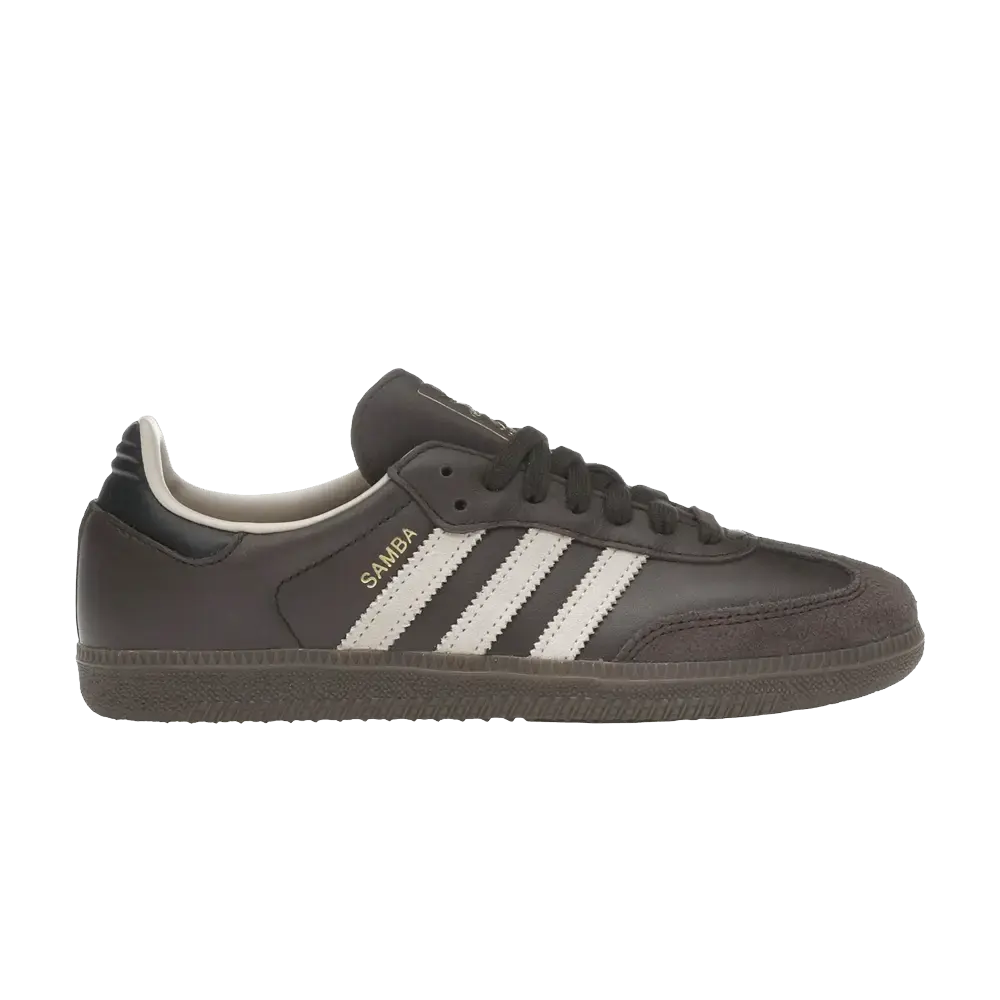 adidas Samba OG Dark Brown Beige Gum sneaker 1 - stylecode JI0217
