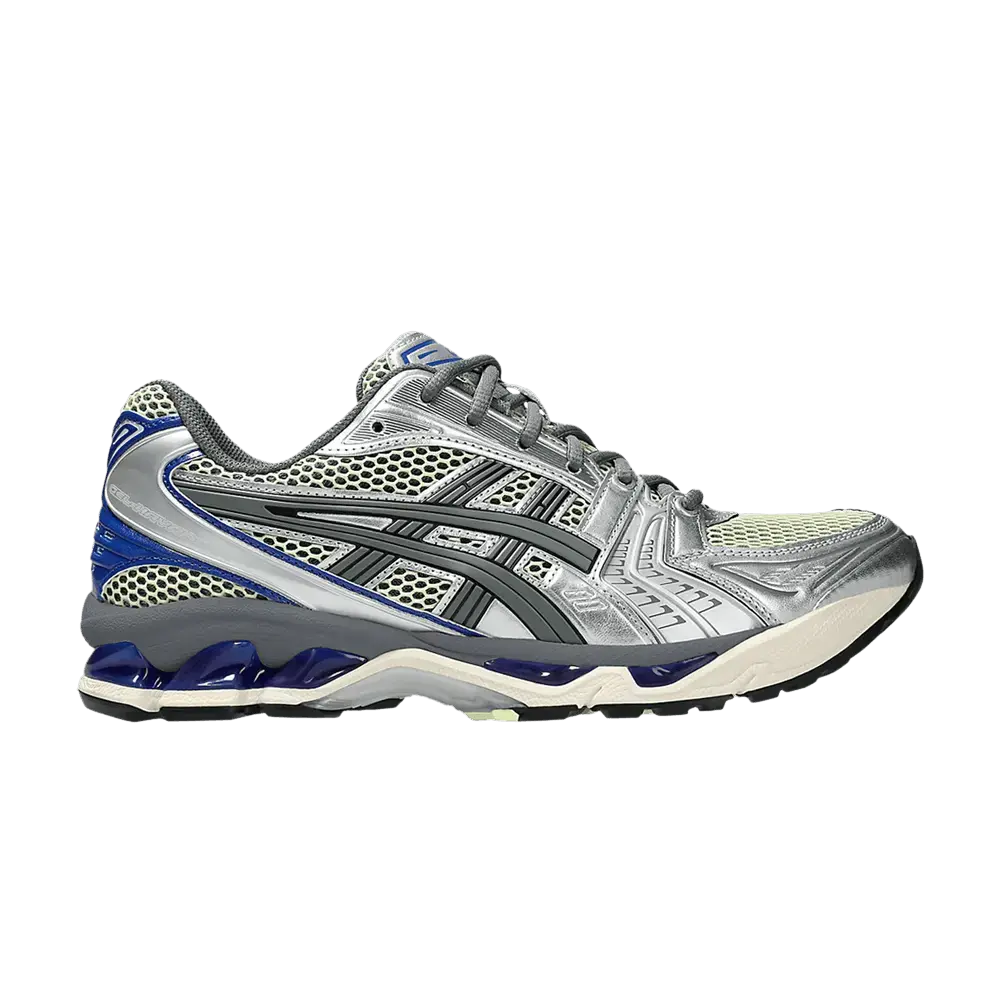 ASICS Gel-Kayano 14 Soft Yellow Asics Blue sneaker 1 - stylecode 1203A740-750