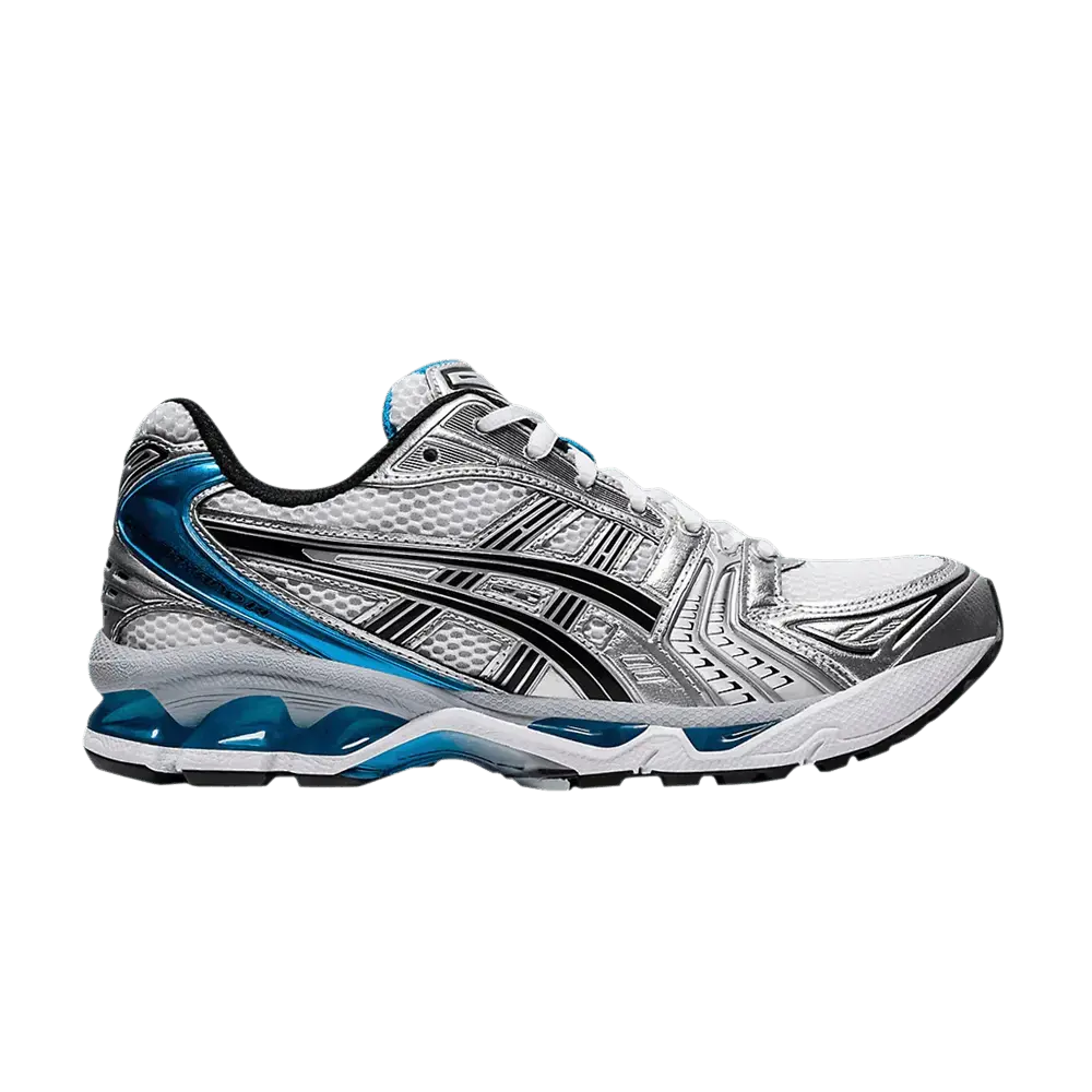ASICS Gel-Kayano 14 White Aizuri Blue (Women's) sneaker 1 - stylecode 1202A056-108