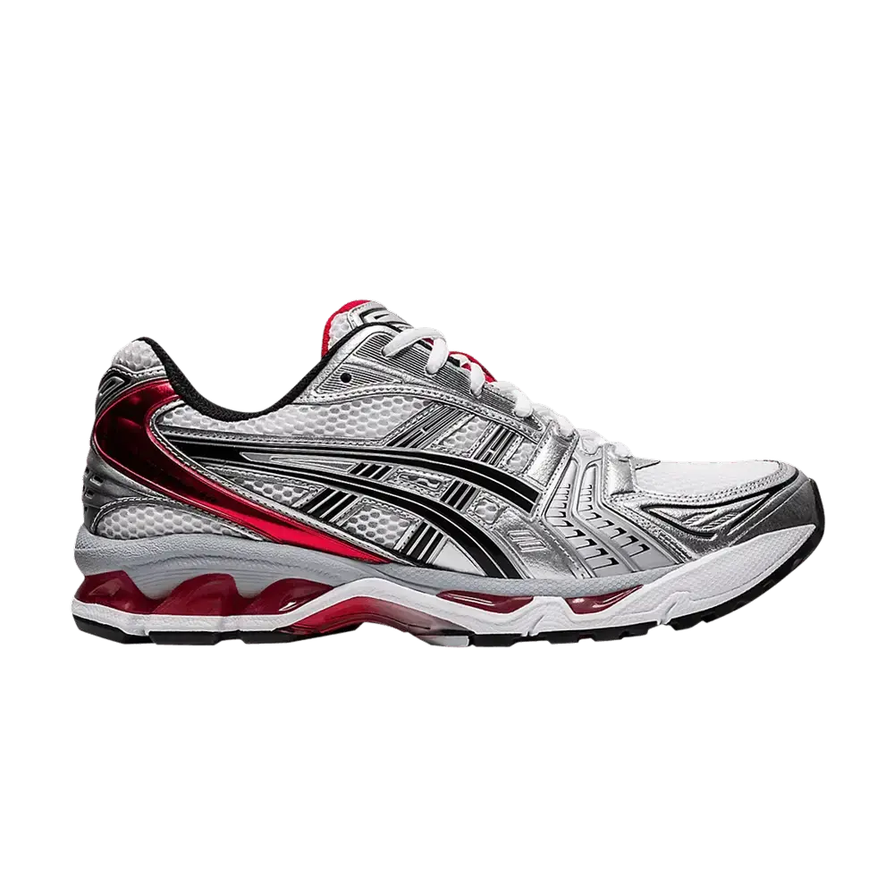 ASICS Gel-Kayano 14 White Classic Red sneaker 1 - stylecode 1201A019-103