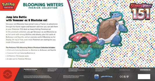 Pokémon Scarlet & Violet 151 Blooming Waters Premium Collection Box - HYP3