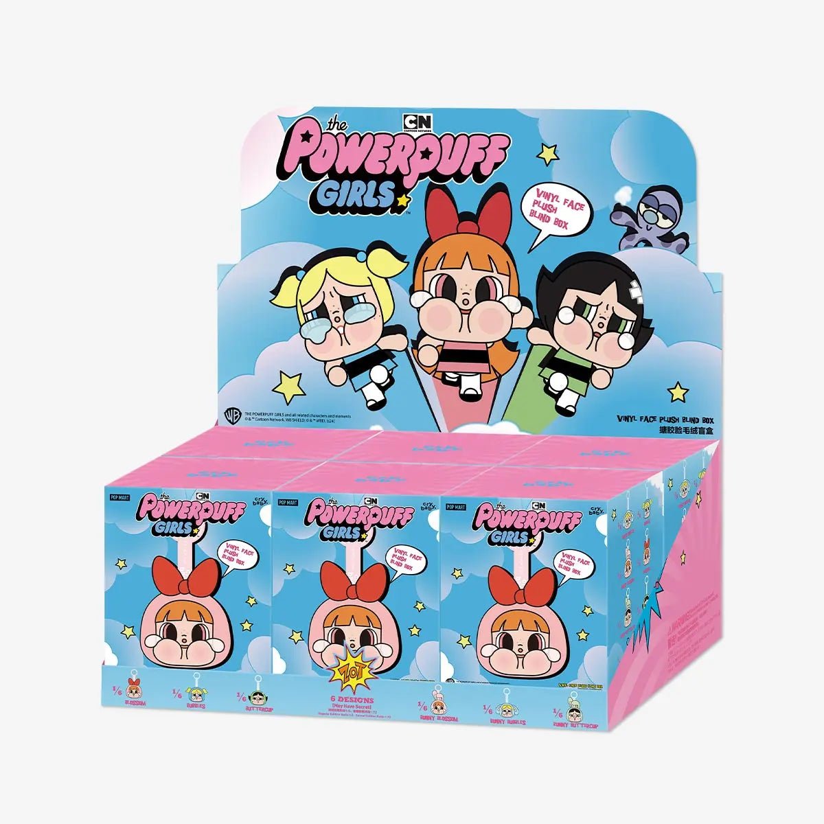 Pop Mart CryBaby - Powerpuff Girls Series Vinyl Face Plush Blind Box - HYP3