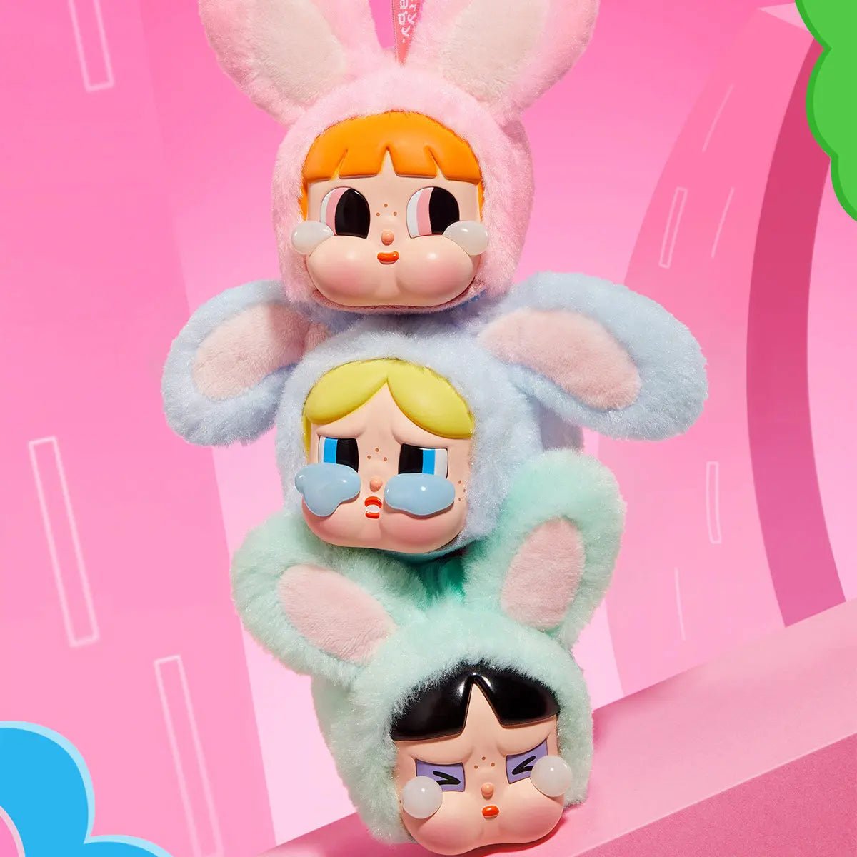 Pop Mart CryBaby - Powerpuff Girls Series Vinyl Face Plush Blind Box - HYP3