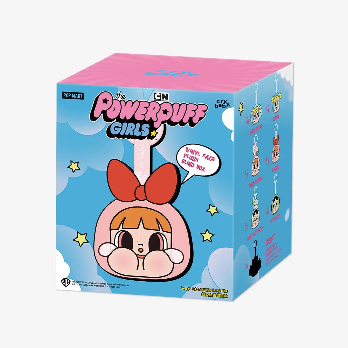 Pop Mart CryBaby - Powerpuff Girls Series Vinyl Face Plush Blind Box - HYP3