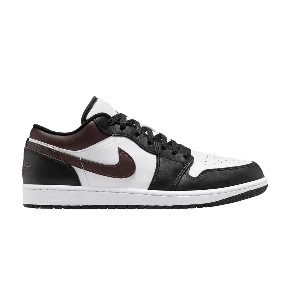 Jordan 1 Low Black White Brown sneaker 1 - stylecode IO3393-010
