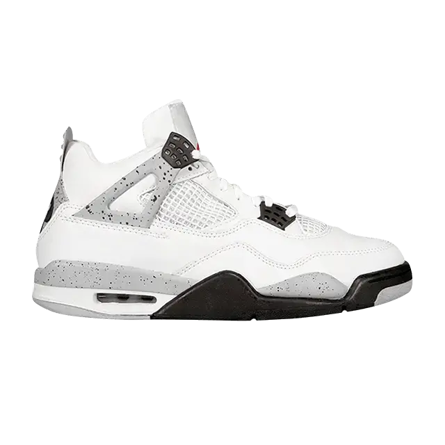Jordan 4 Retro White Cement (1999) sneaker 1 - stylecode 136013-101