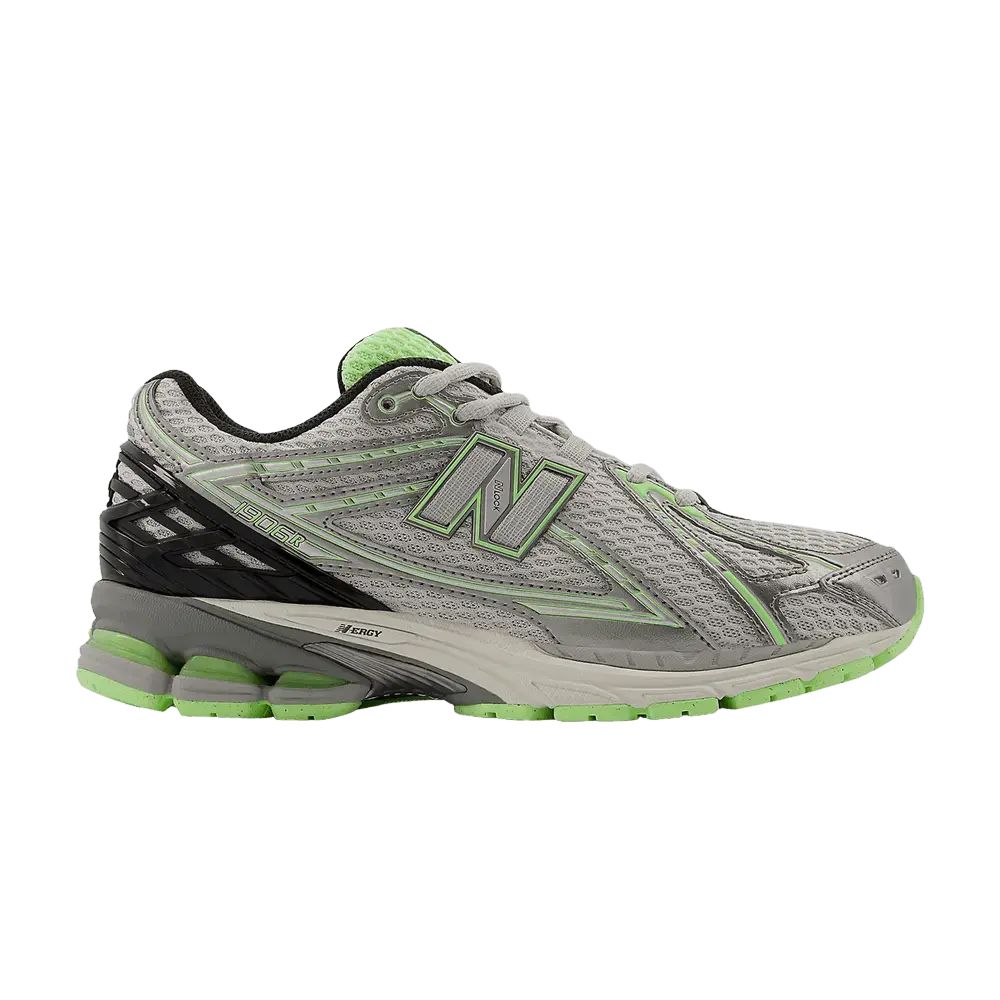 New Balance 1906R Dark Silver Metallic Mint Flash sneaker 1 - stylecode U1906RCQ