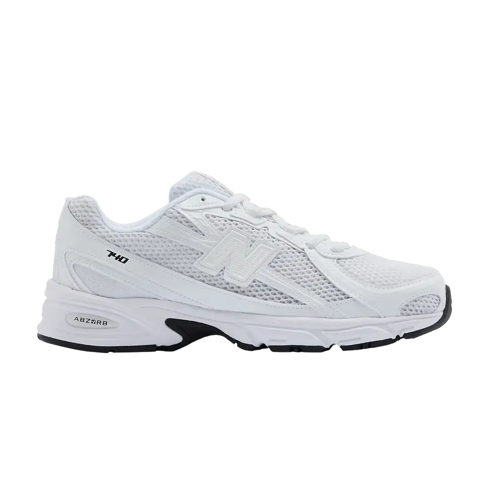 New Balance 740 Triple White sneaker 1 - stylecode U740WW2