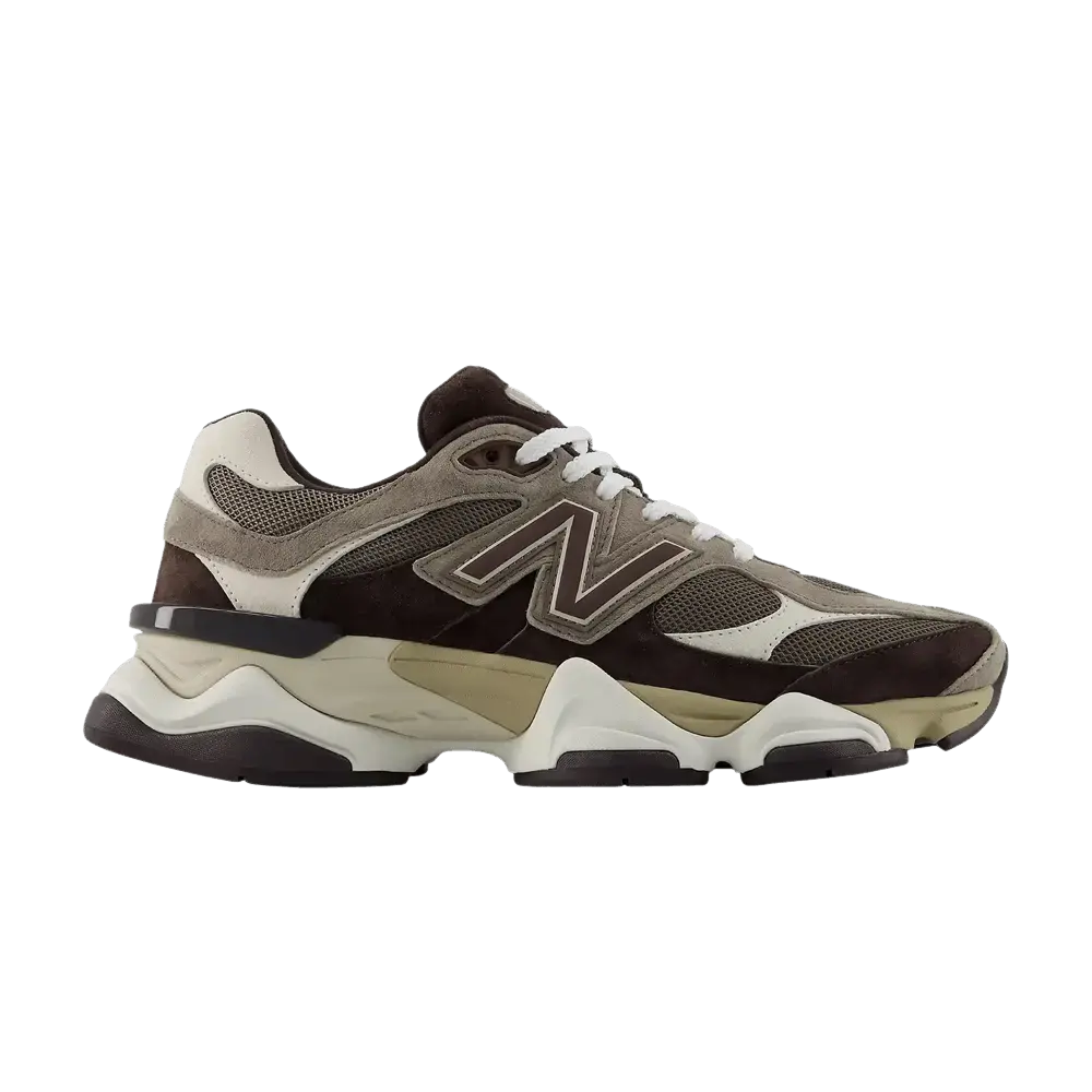 New Balance 9060 Brown Brown sneaker 1 - stylecode U90601BV