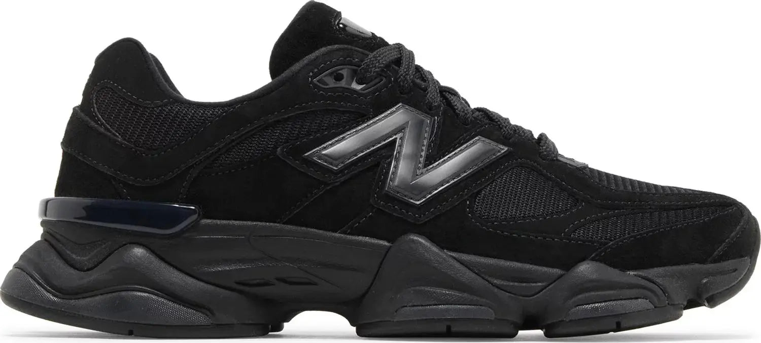 New Balance 9060 'Triple Black Suede' - HYP3