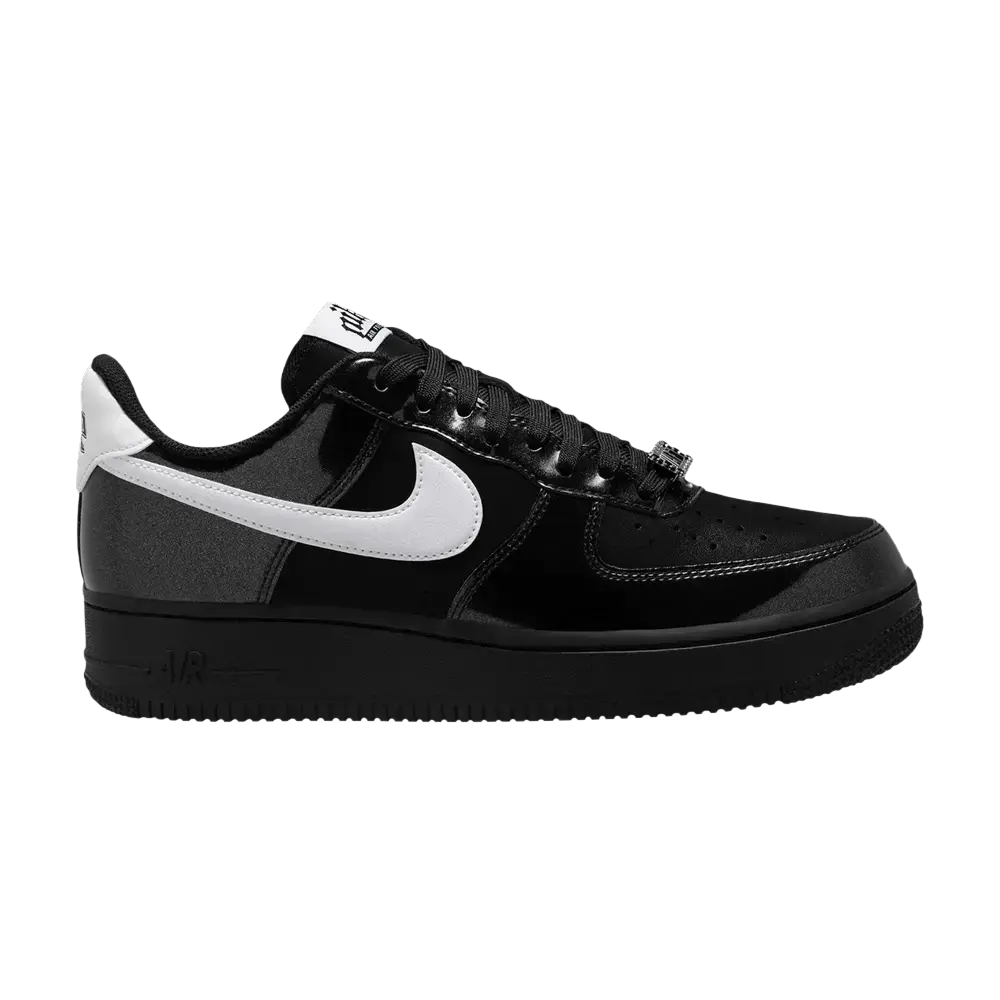 Nike Air Force 1 Low '07 LV8 Glam Rock Black White sneaker 1 - stylecode IB6843-001