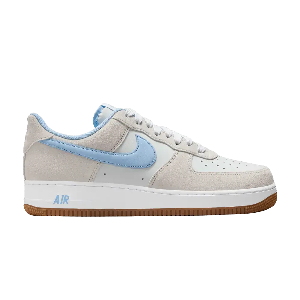Nike Air Force 1 Low '07 LV8 Photon Dust White Gum Medium Brown Psychic Blue sneaker 1 - stylecode IB6388-002