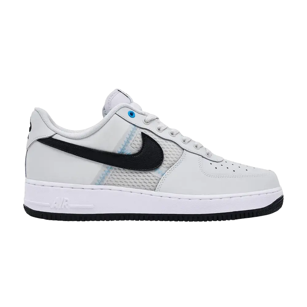 Nike Air Force 1 Low '07 LV8 SE Mesh Tape Photon Dust University Blue sneaker 1 - stylecode IH4462-001