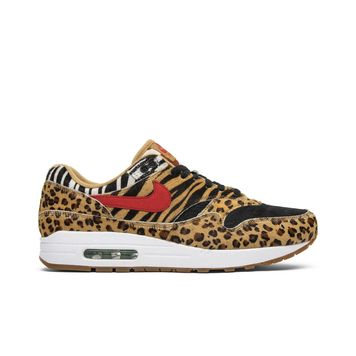 Nike Air Max 1 atmos Animal Pack 2.0 (All Black Box) (2018) sneaker 1 - stylecode AQ0928-700