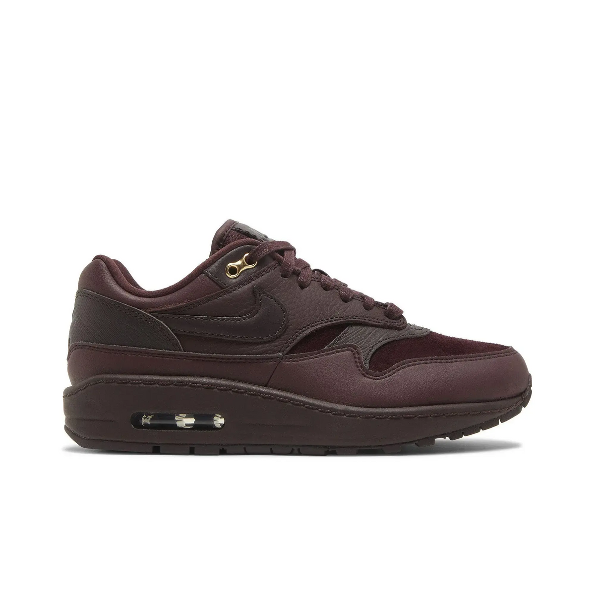 Nike Air Max 1 Burgundy Crush (Women's) sneaker 1 - stylecode DV3888-600