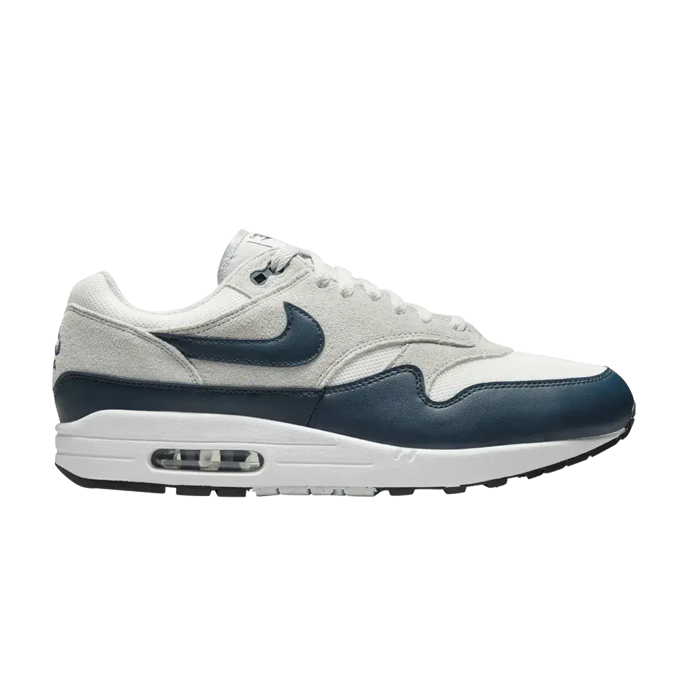 Nike Air Max 1 Essential Summit White Armory Navy sneaker 1 - stylecode FZ5808-103