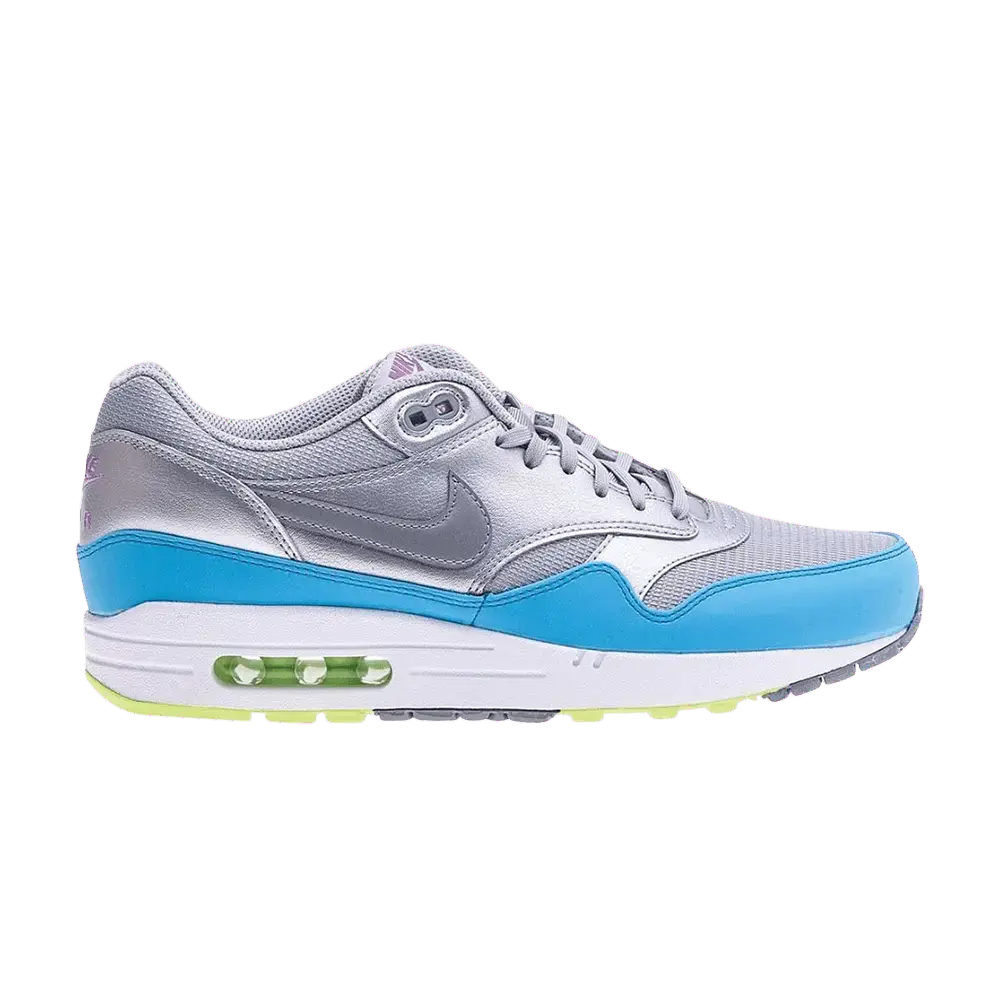Nike Air Max 1 FB Metallic Silver sneaker 1 - stylecode 579920-004