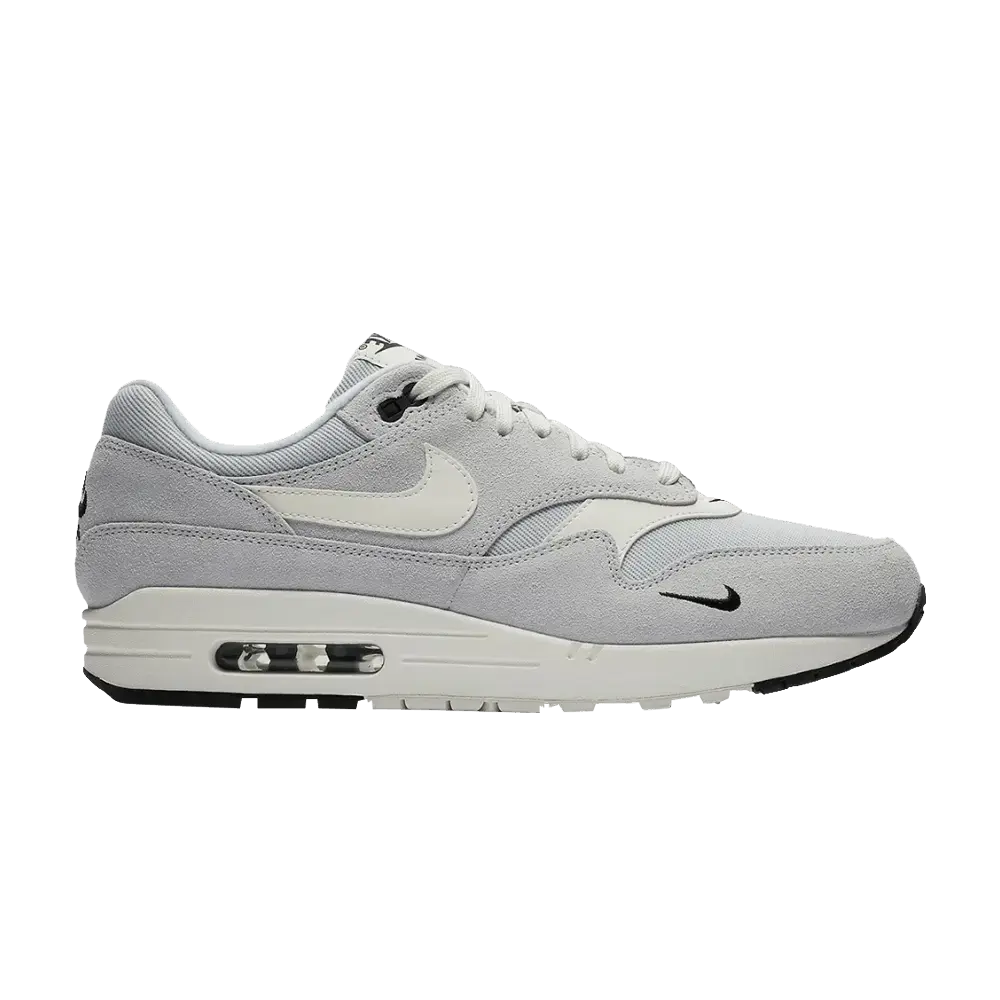 Nike Air Max 1 Mini Swoosh Pure Platinum sneaker 1 - stylecode 875844-006