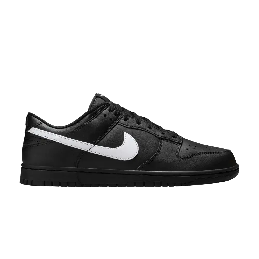 Nike Dunk Low Black White Swoosh sneaker 1 - stylecode IO7606-010