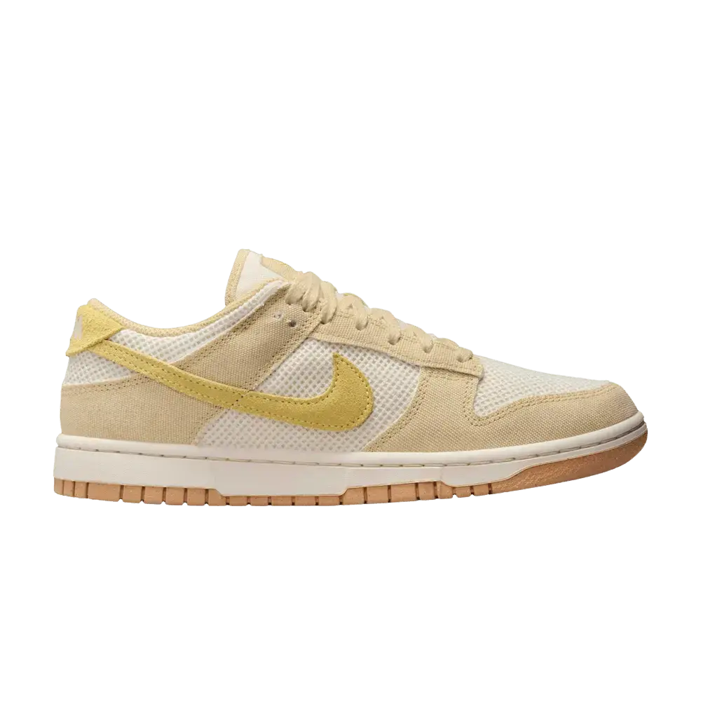 Nike Dunk Low Next Nature SE Team Gold Pale Ivory (Women's) sneaker 1 - stylecode HJ5864-700