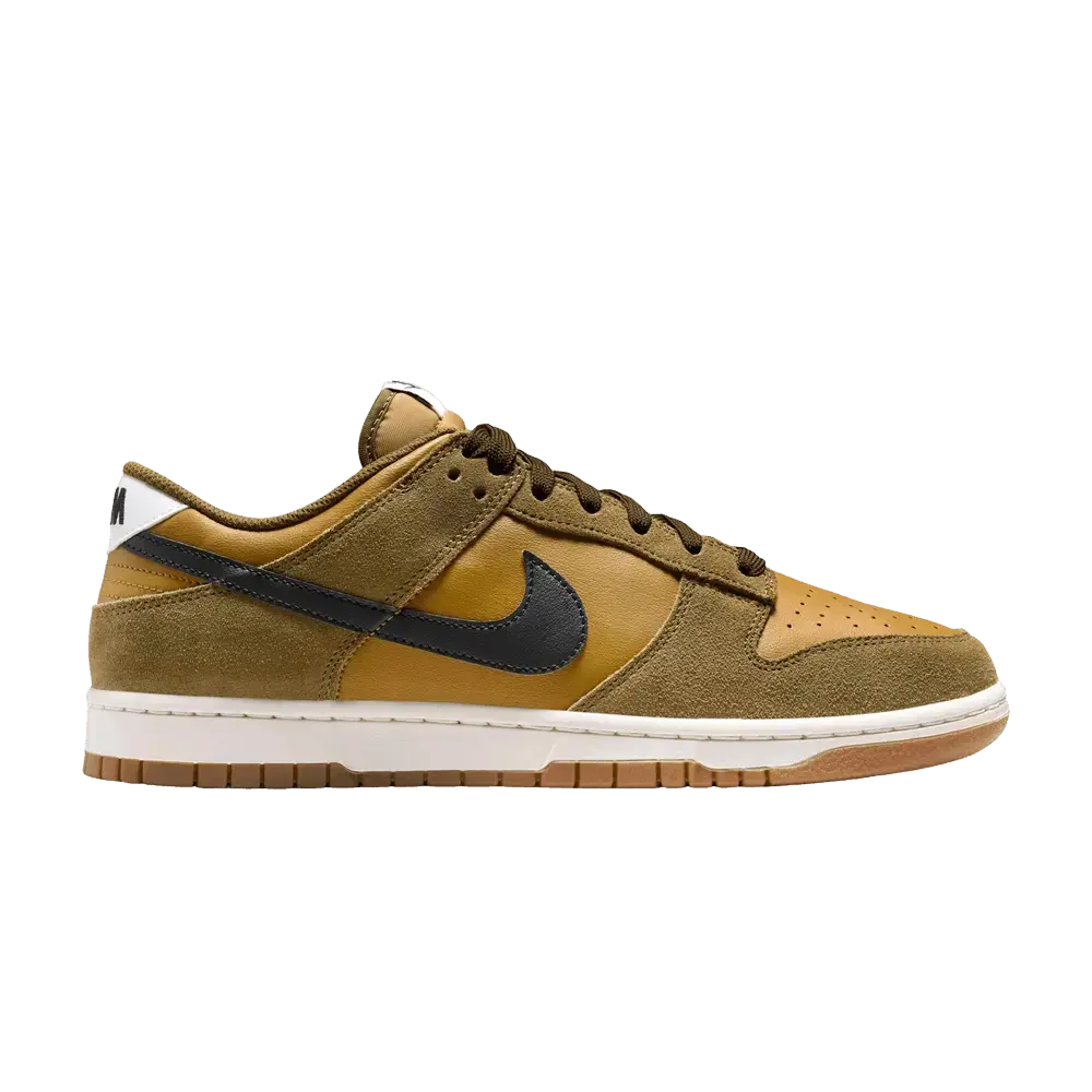 Nike Dunk Low Retro SE Ochre Olive Flak Gum sneaker 1 - stylecode IB6399-300
